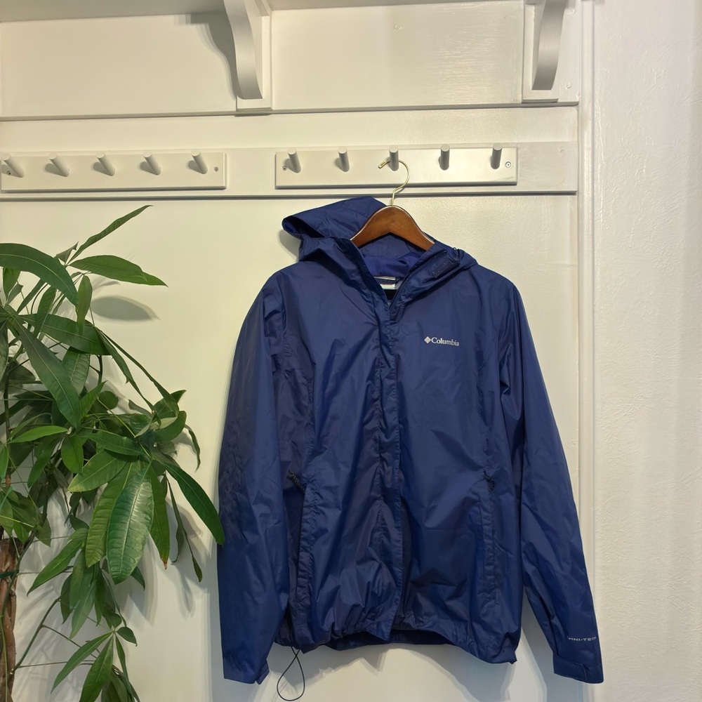 Columbia Royal blue Windbreaker Jacket
